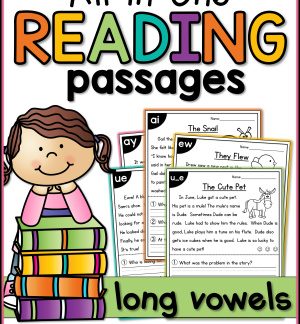 Long Vowels Reading Passages