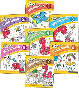 Jolly Phonics Workbooks 1-7 Bundle