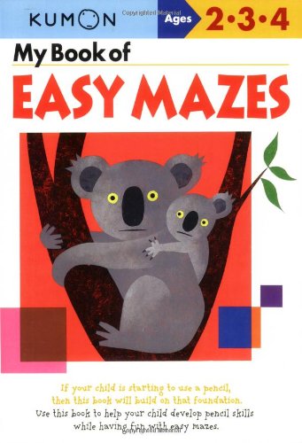 My Book of Easy Mazes (Kumon Workbooks)