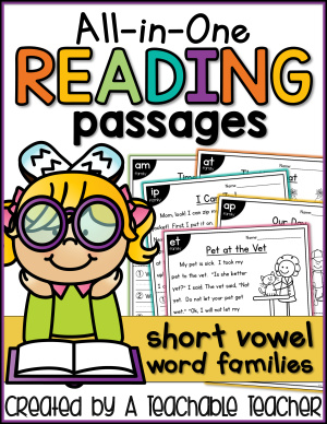 Short Vowels Reading Passages